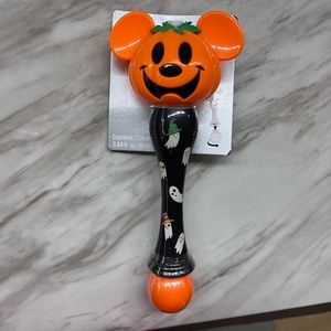 Disney Collectable Mickey Halloween Glow-In-The-Dark Bubble Wand
